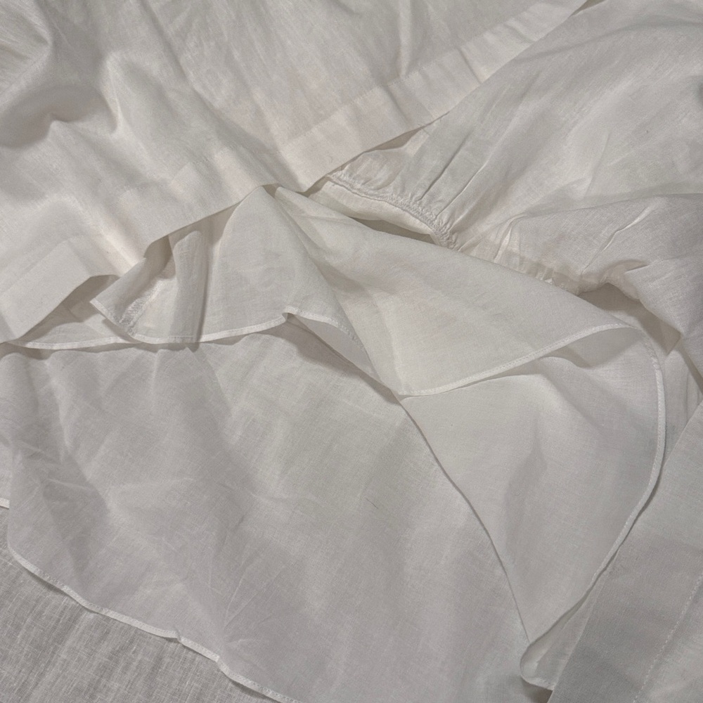 Sea NY White Lee Embroidery Eyelet Dress Small - Picture 8 of 11